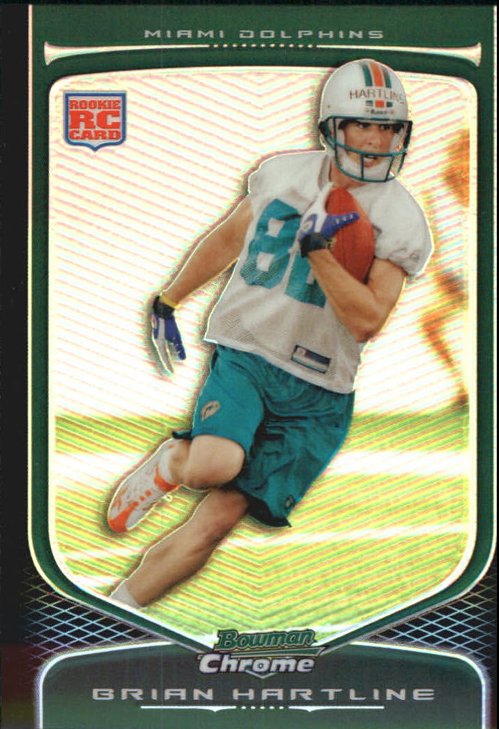 2009 Bowman Chrome Football Part 2 Parallel Refractors Cards - Picture 162 of 217