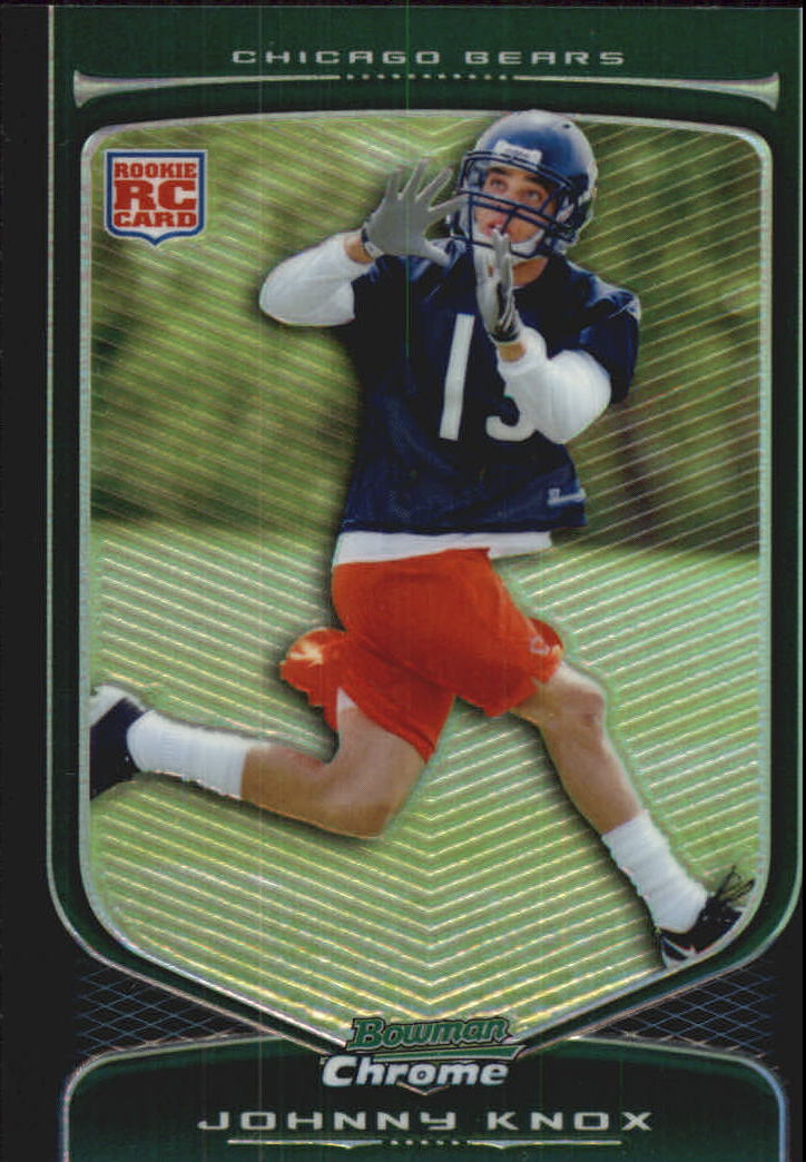 2009 Bowman Chrome Football Part 2 Parallel Refractors Cards - Picture 164 of 217
