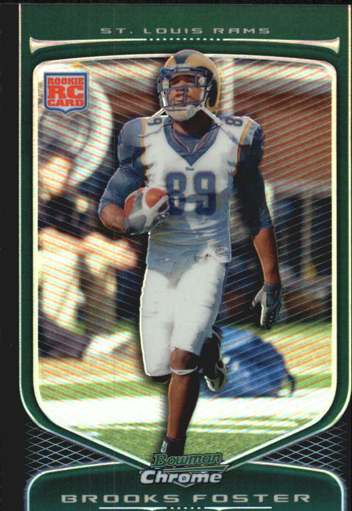 2009 Bowman Chrome Football Part 2 Parallel Refractors Cards - Picture 166 of 217