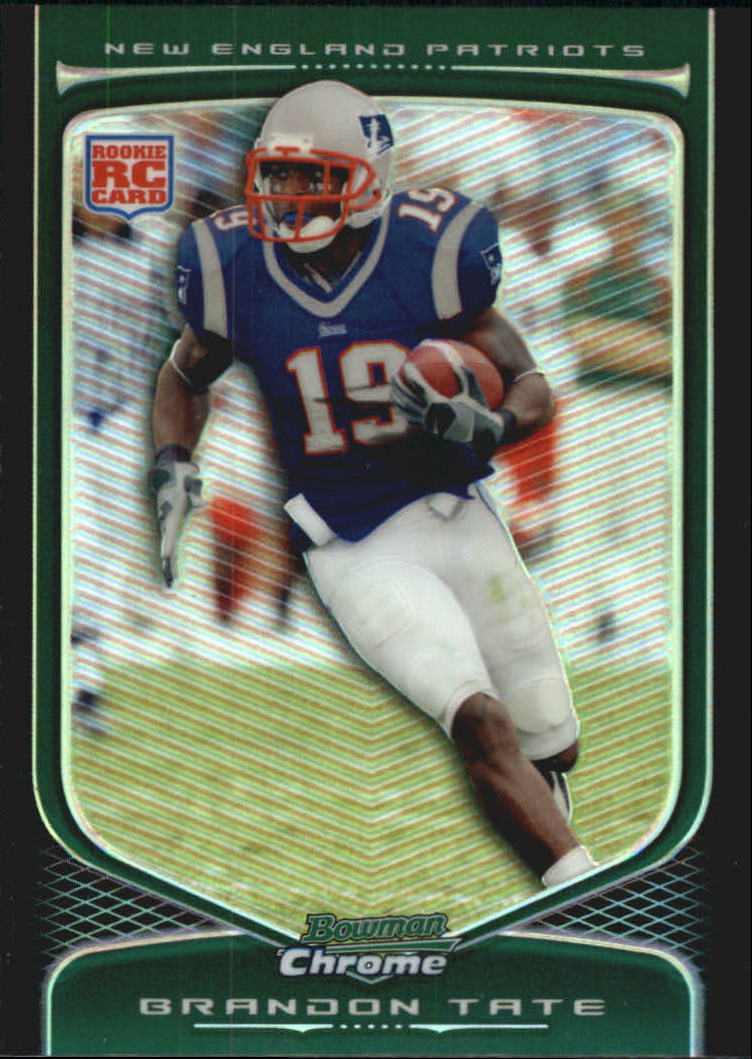 2009 Bowman Chrome Football Part 2 Parallel Refractors Cards - Picture 178 of 217