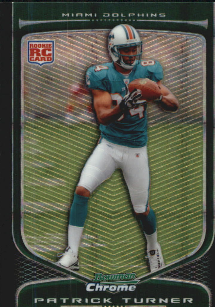 2009 Bowman Chrome Football Part 2 Parallel Refractors Cards - Picture 204 of 217