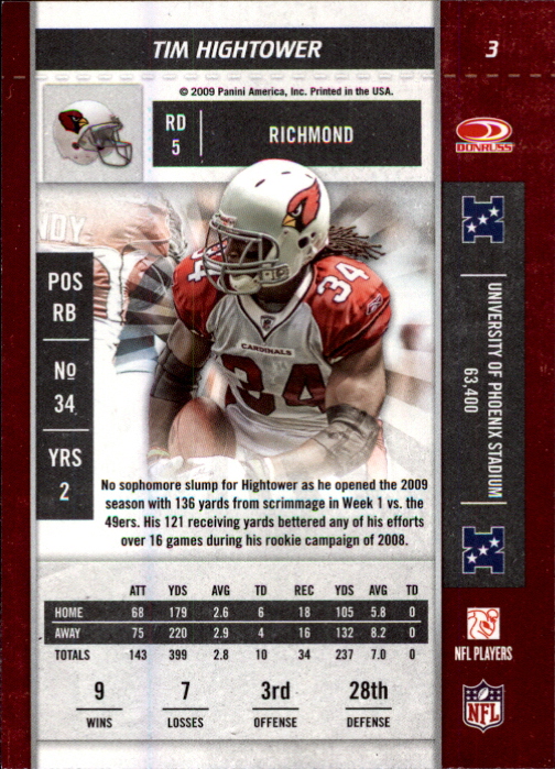 2009 Playoff Contenders Football - Picture 7 of 245