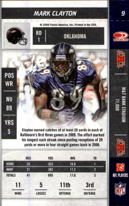 2009 Playoff Contenders Football - Picture 19 of 245