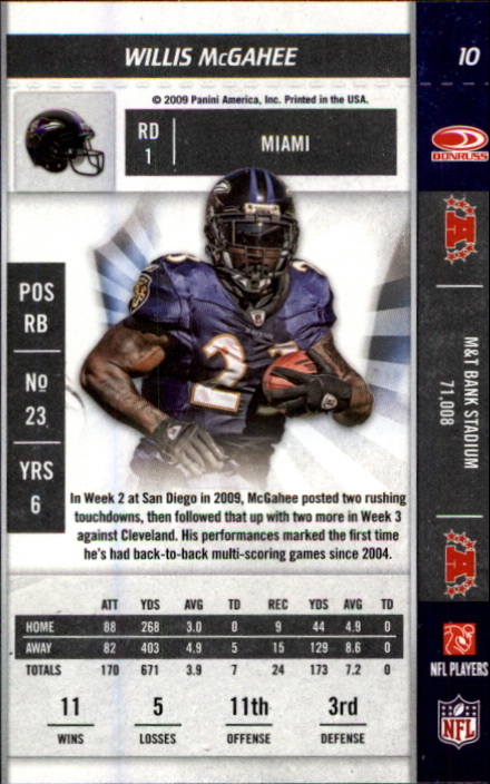 2009 Playoff Contenders Football - Picture 21 of 245