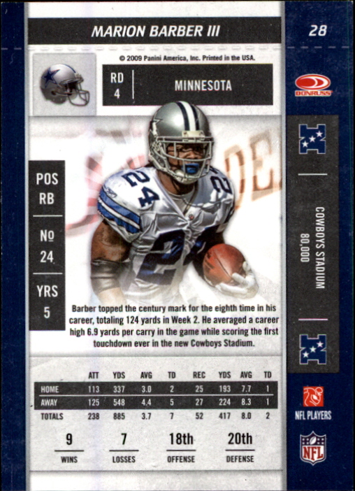2009 Playoff Contenders Football - Picture 55 of 245