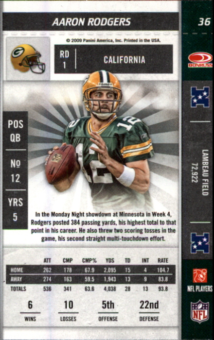 2009 Playoff Contenders Football - Picture 71 of 245