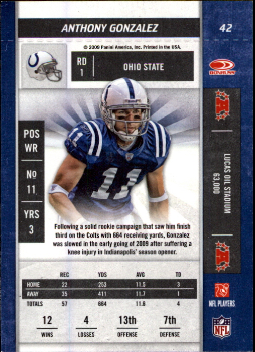 2009 Playoff Contenders Football - Picture 83 of 245