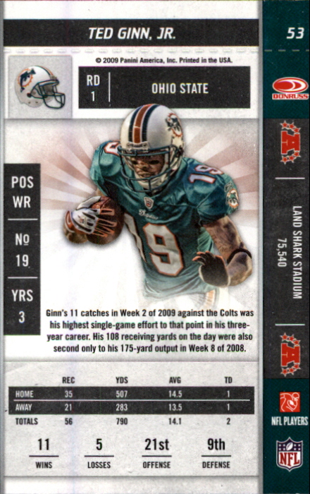 2009 Playoff Contenders Football - Picture 105 of 245