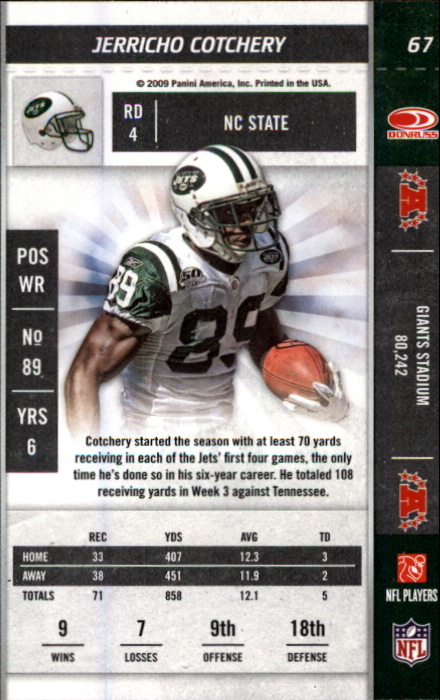 2009 Playoff Contenders Football - Picture 127 of 245