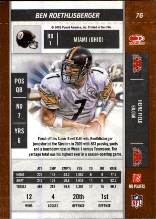 2009 Playoff Contenders Football - Picture 145 of 245