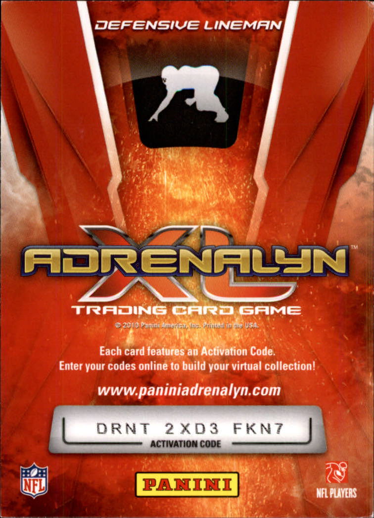 2010 Adrenalyn XL Football Card Pick