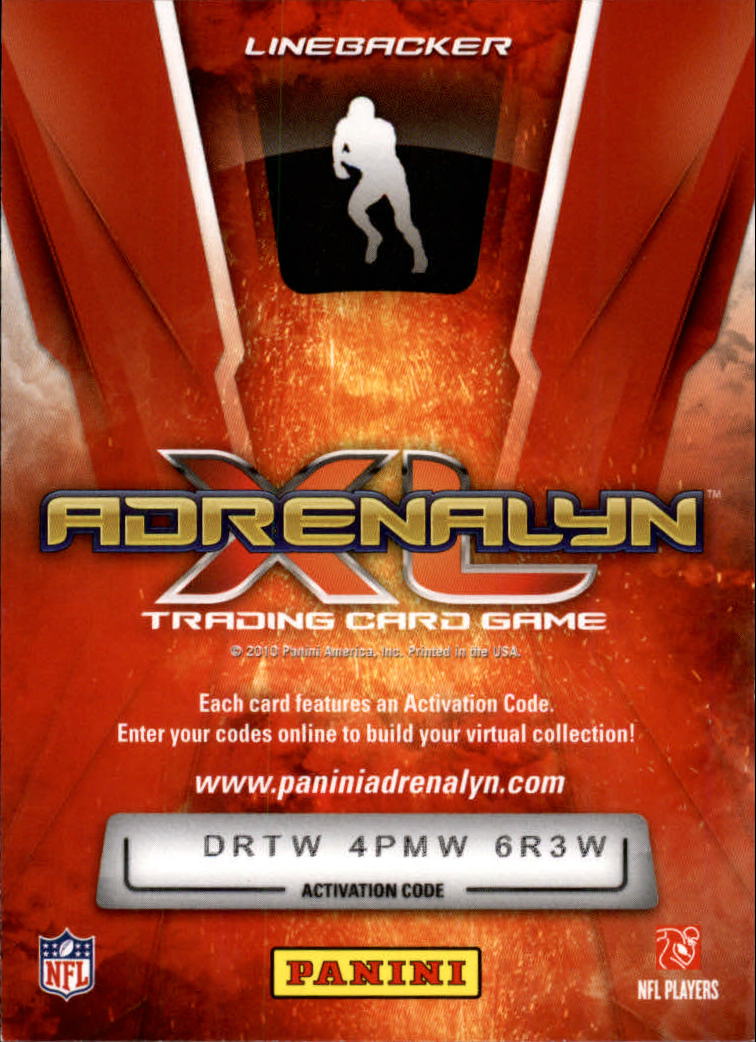 2010 Adrenalyn XL Football Card Pick