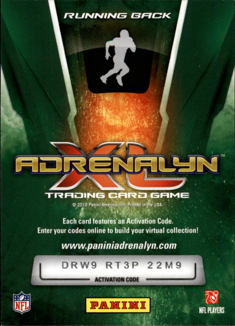 2010 Adrenalyn XL Football Card Pick