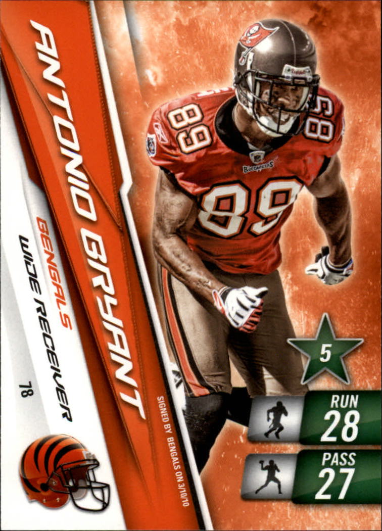 2010 Adrenalyn XL Football Card Pick