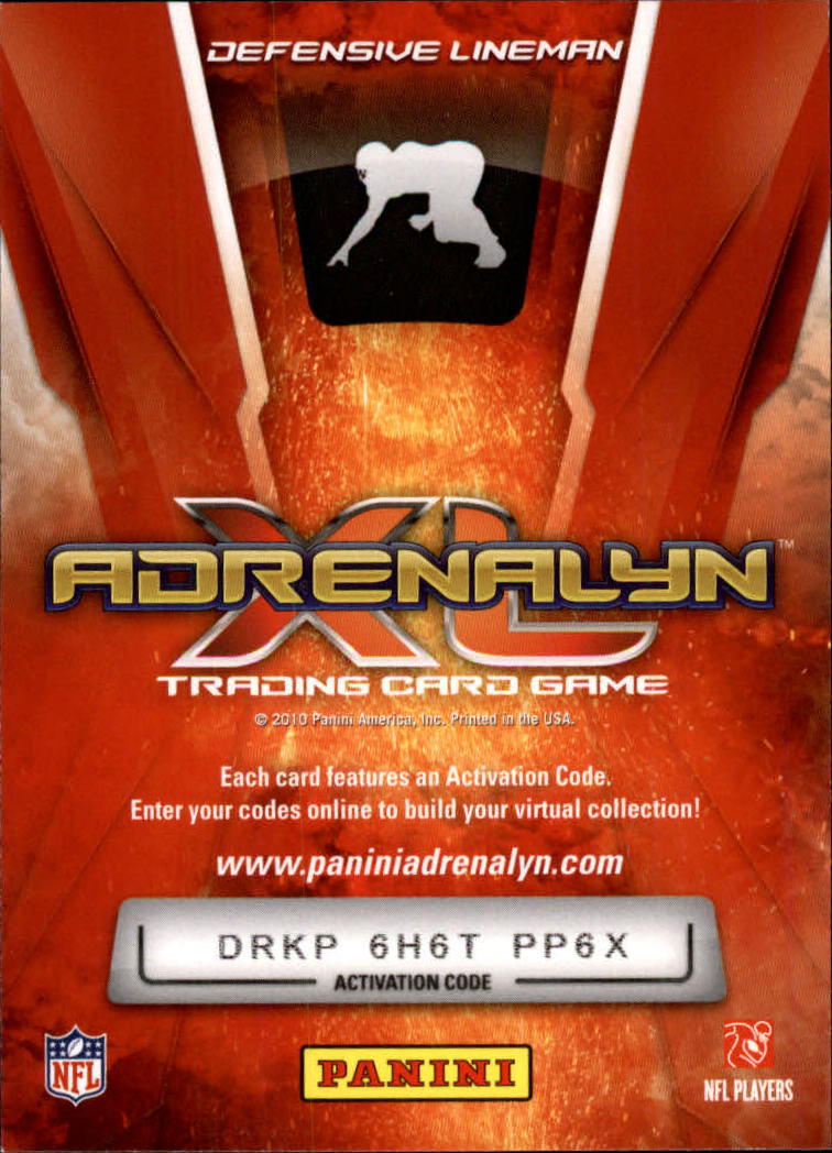 2010 Adrenalyn XL Football Card Pick