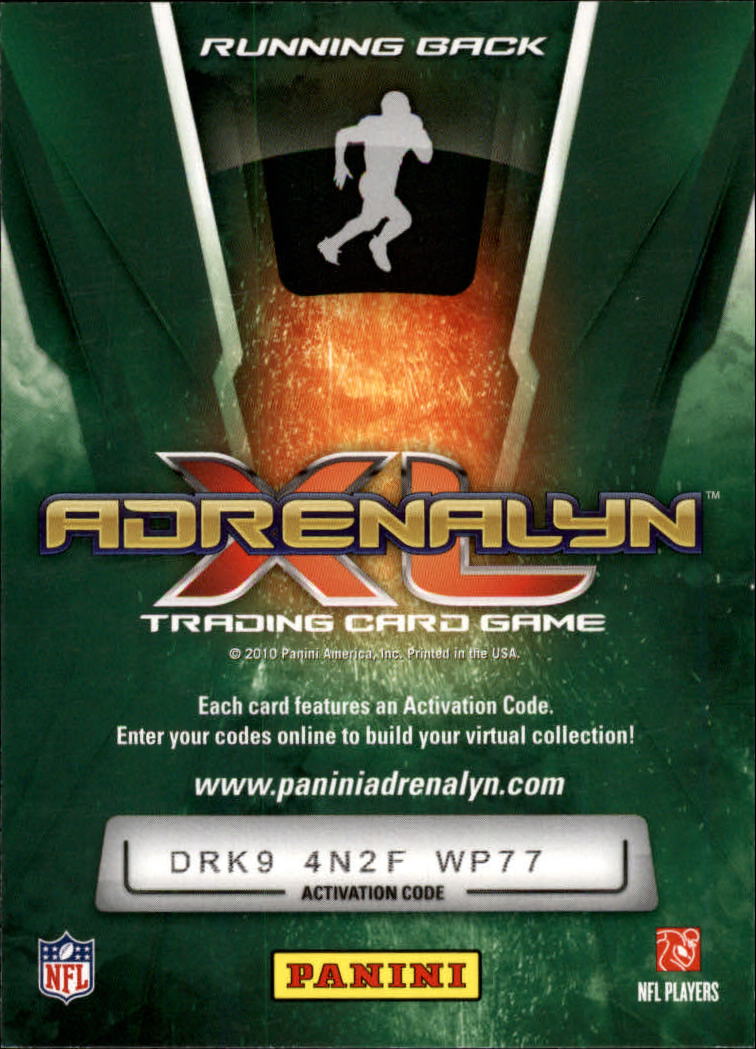 2010 Adrenalyn XL Football Card Pick