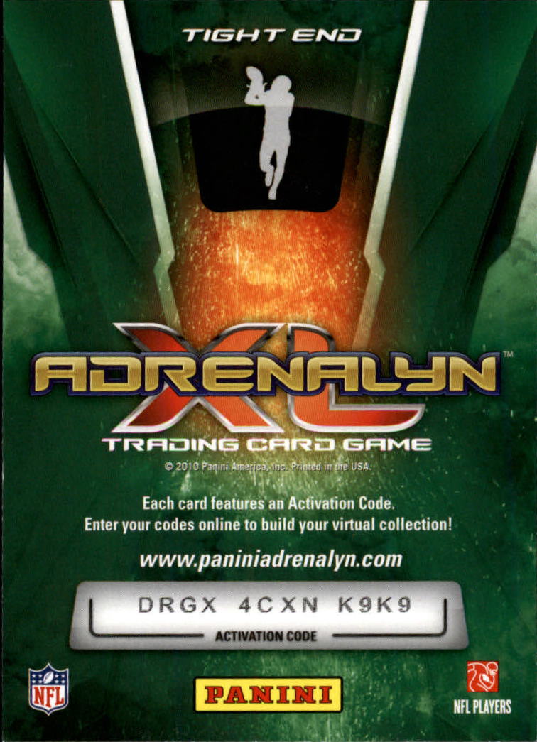 2010 Adrenalyn XL Football Card Pick