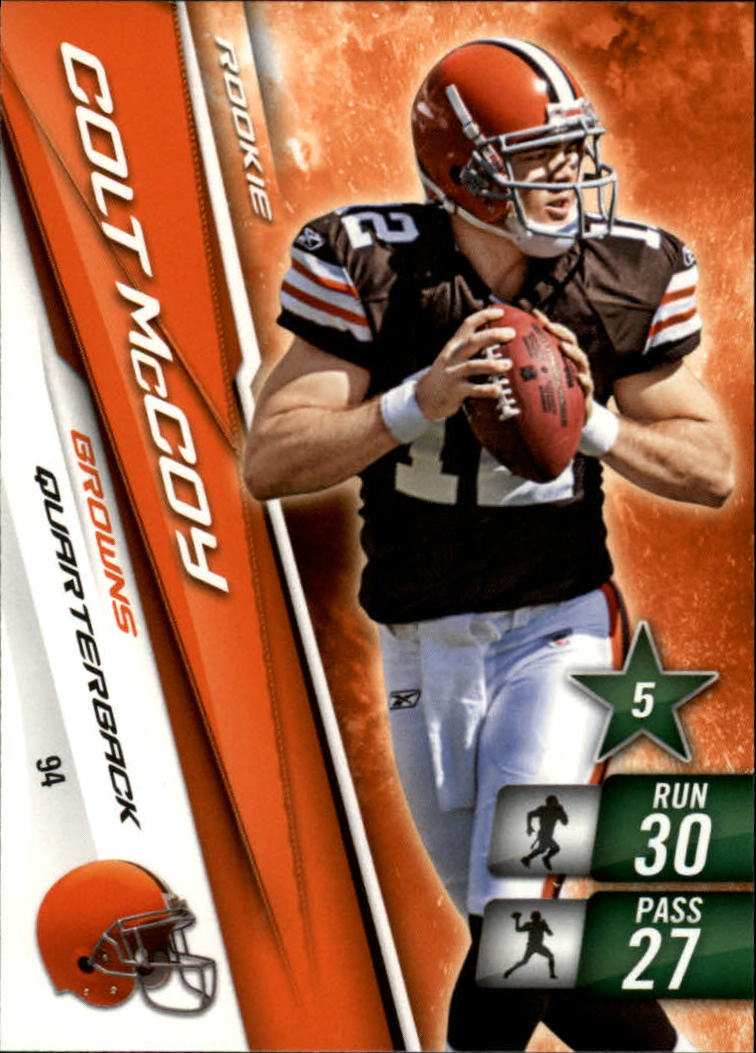 2010 Adrenalyn XL Football Card Pick