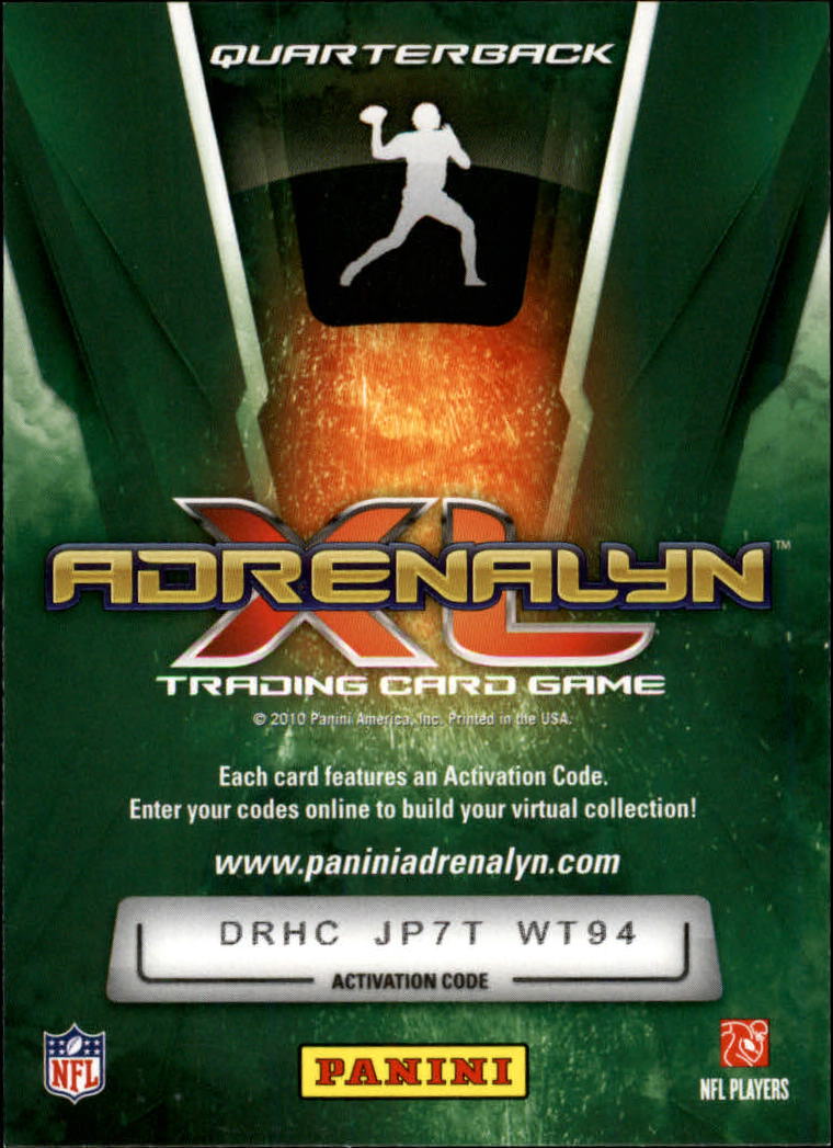 2010 Adrenalyn XL Football Card Pick