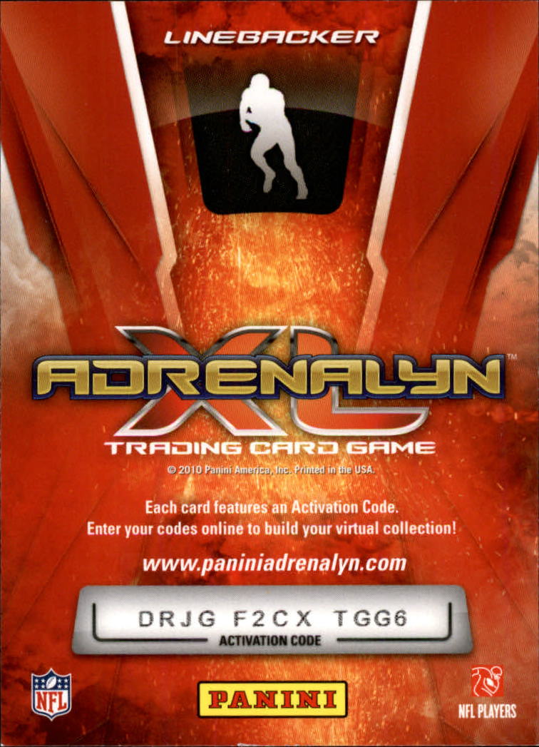 2010 Adrenalyn XL Football Card Pick