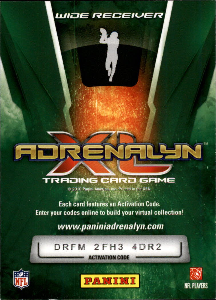 2010 Adrenalyn XL Football Card Pick