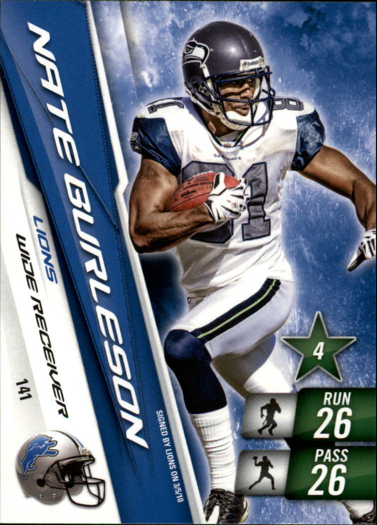 2010 Adrenalyn XL Football Card Pick