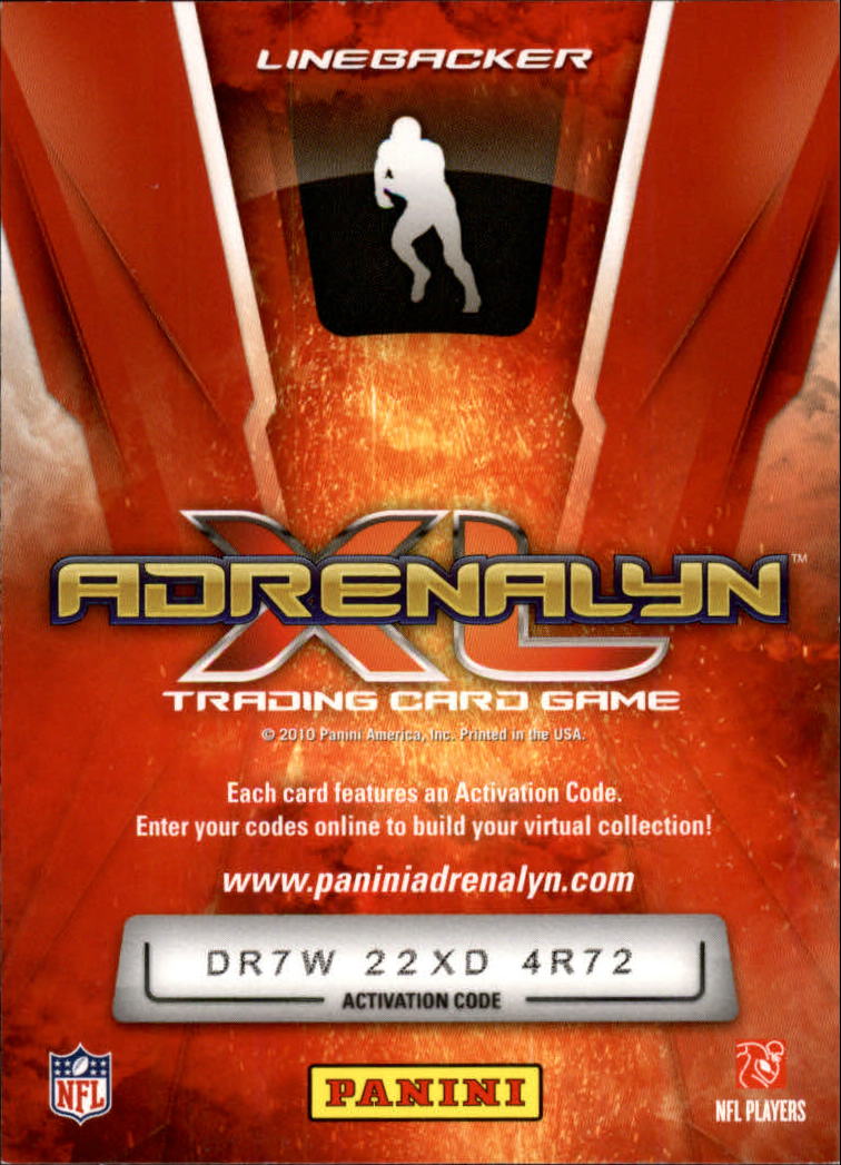 2010 Adrenalyn XL Football Card Pick