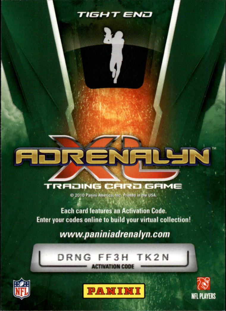 2010 Adrenalyn XL Football Card Pick