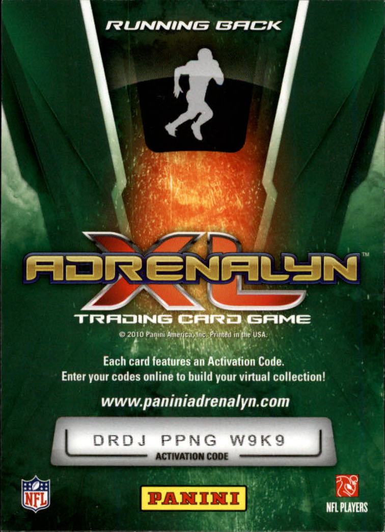 2010 Adrenalyn XL Football Card Pick