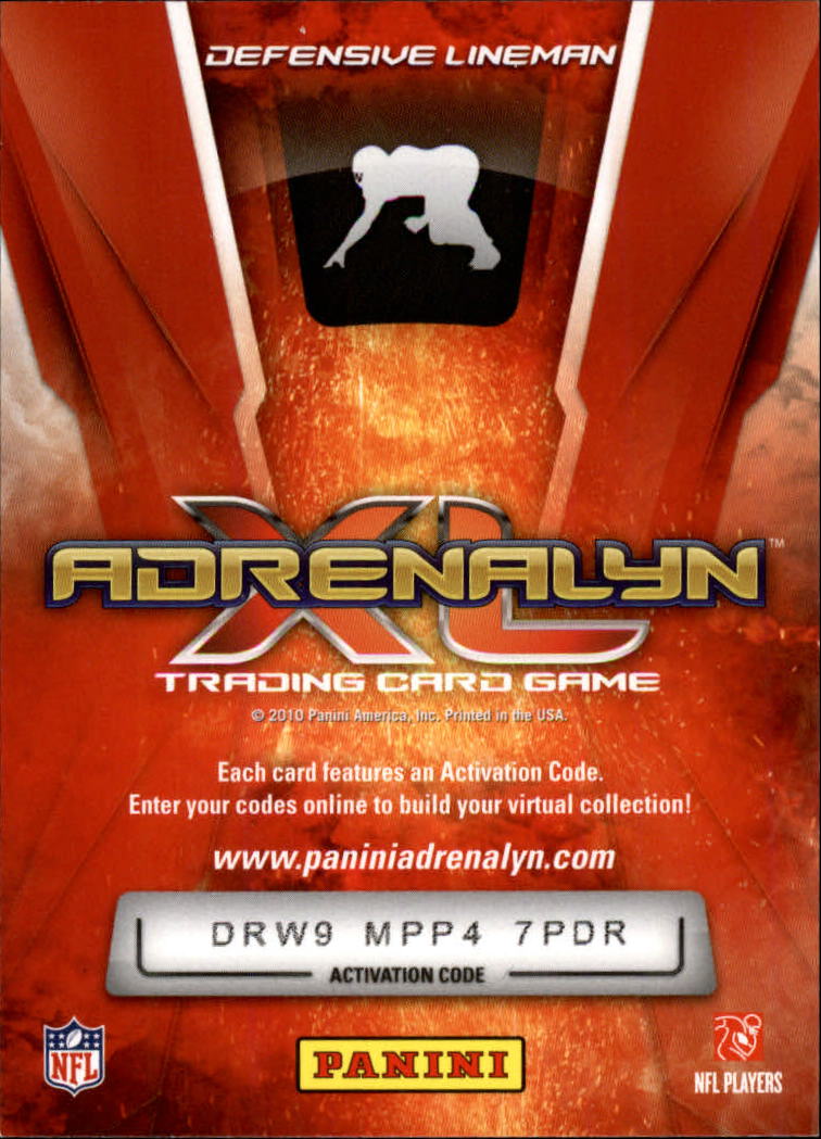 2010 Adrenalyn XL Football Card Pick