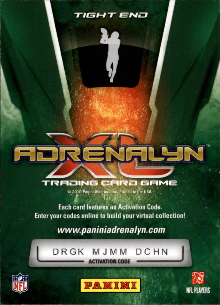 2010 Adrenalyn XL Football Card Pick