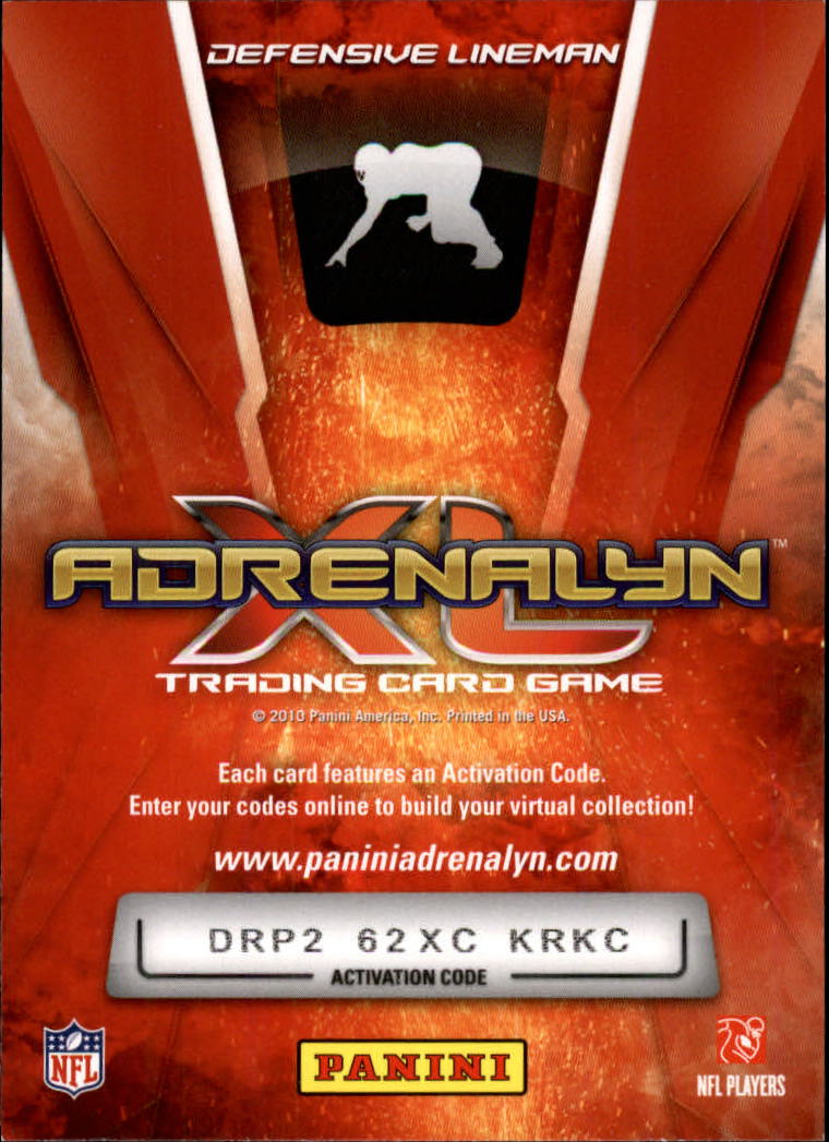 2010 Adrenalyn XL Football Card Pick