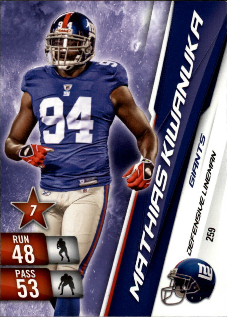 2010 Adrenalyn XL Football Card Pick