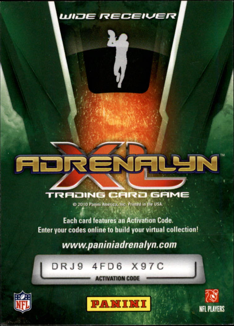 2010 Adrenalyn XL Football Card Pick