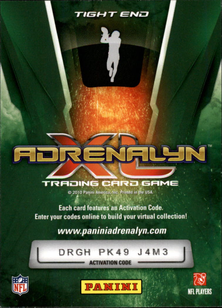 2010 Adrenalyn XL Football Card Pick