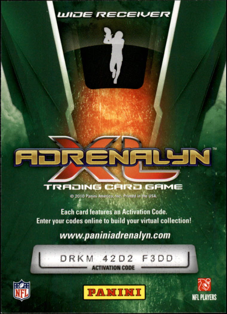 2010 Adrenalyn XL Football Card Pick