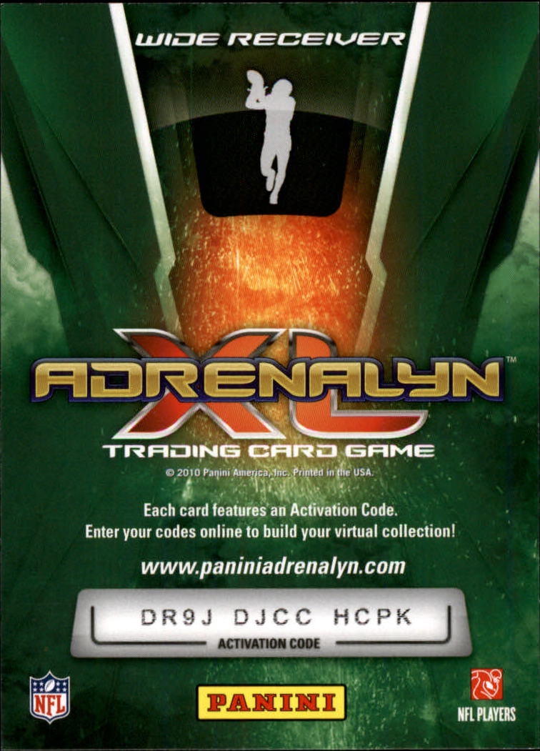 2010 Adrenalyn XL Football Card Pick