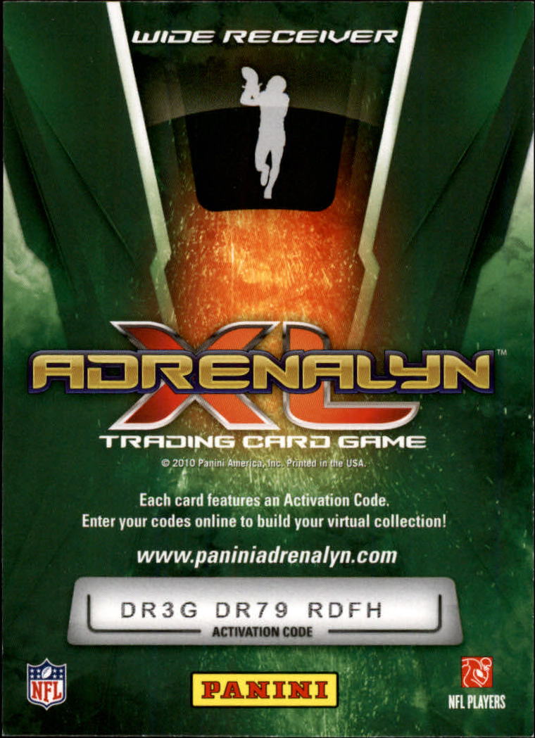 2010 Adrenalyn XL Football Card Pick