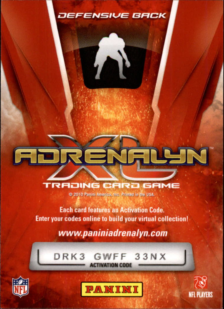 2010 Adrenalyn XL Football Card Pick