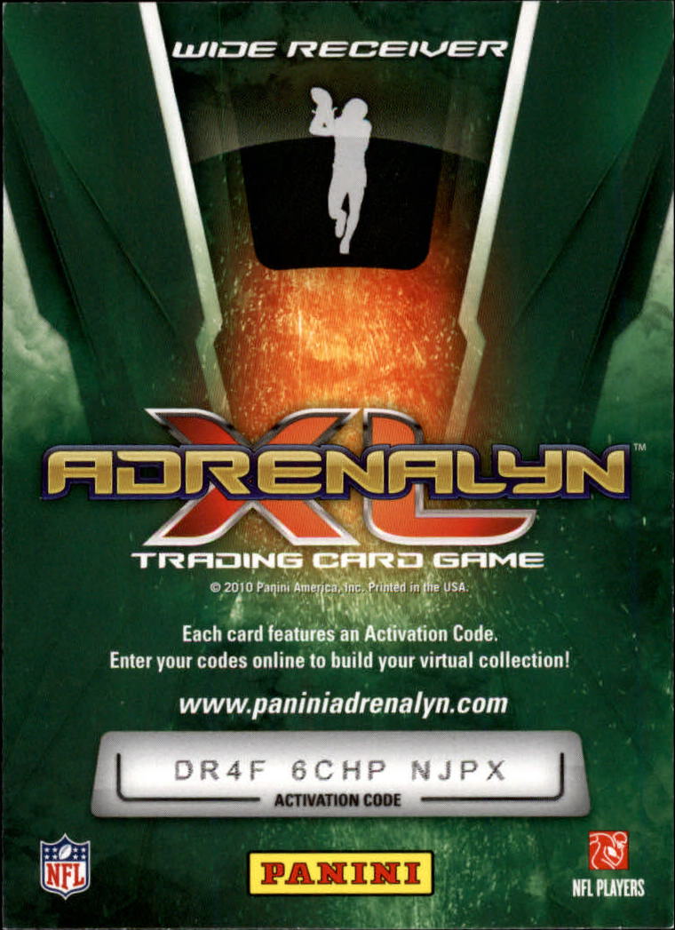 2010 Adrenalyn XL Football Card Pick