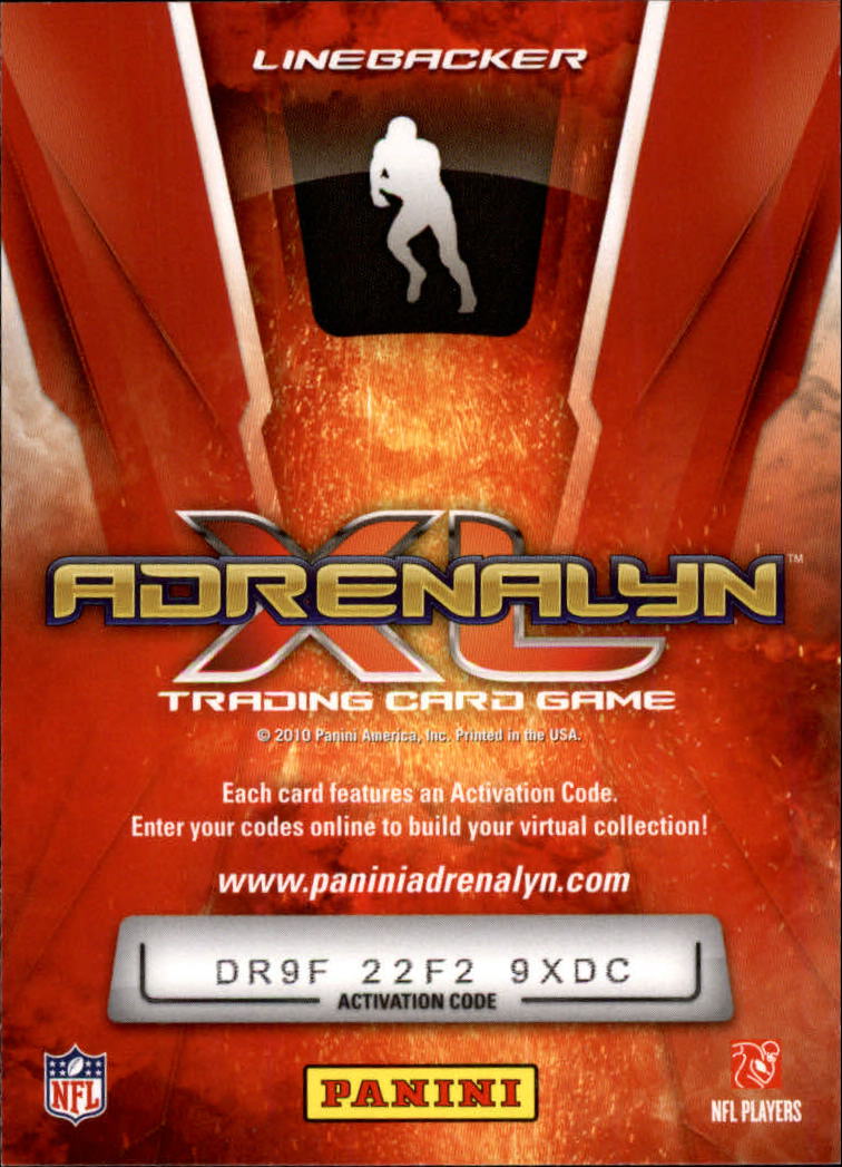 2010 Adrenalyn XL Football Card Pick