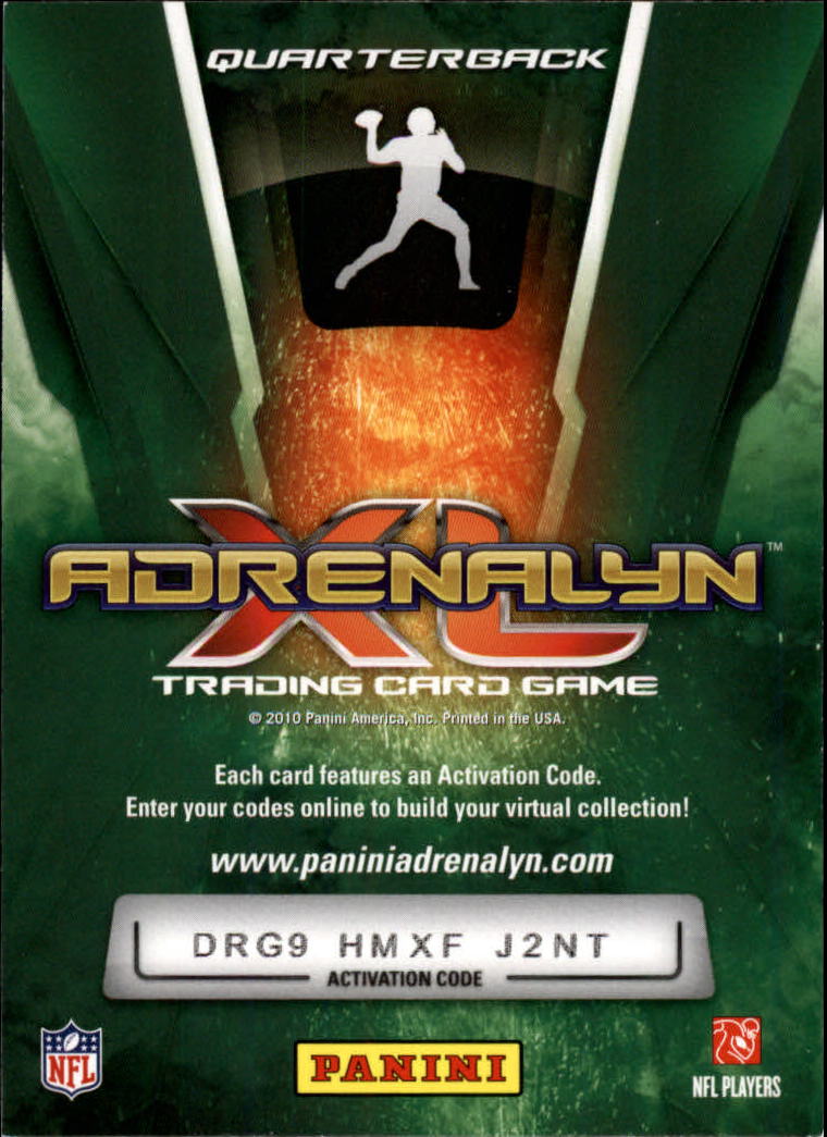 2010 Adrenalyn XL Football Card Pick