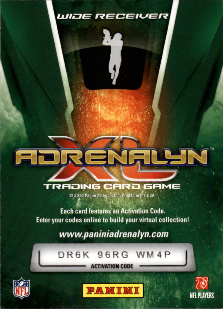 2010 Adrenalyn XL Football Card Pick