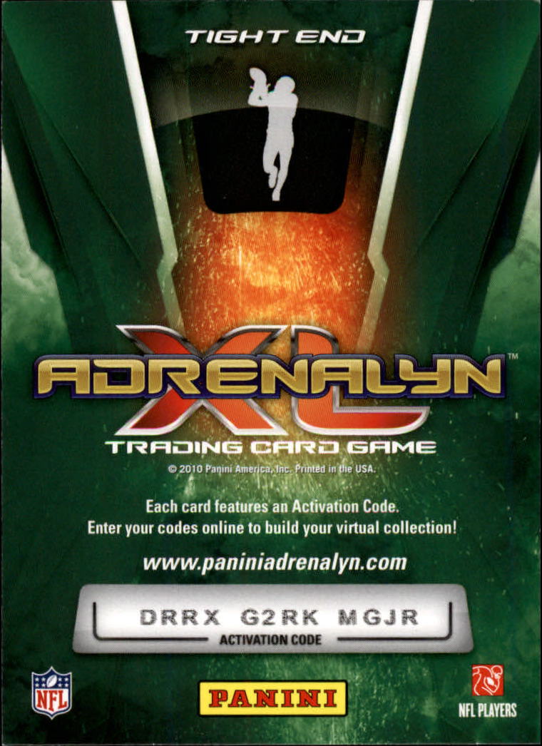 2010 Adrenalyn XL Football Card Pick