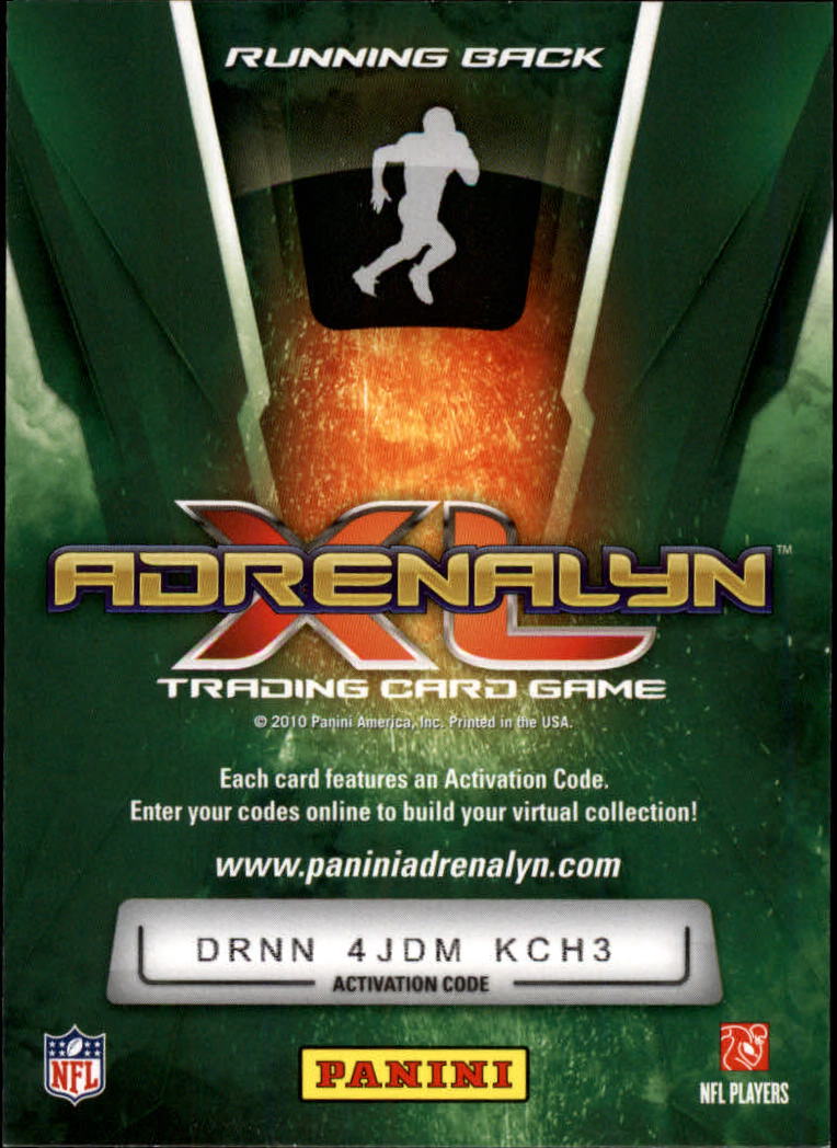 2010 Adrenalyn XL Football Card Pick