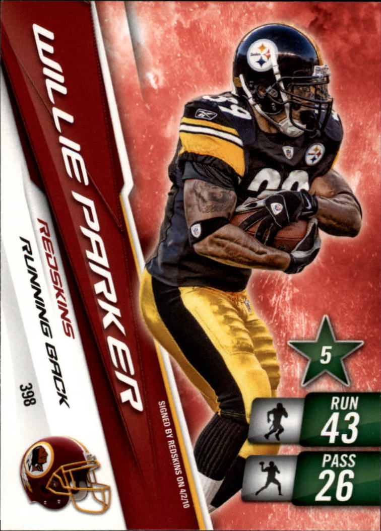 2010 Adrenalyn XL Football Card Pick