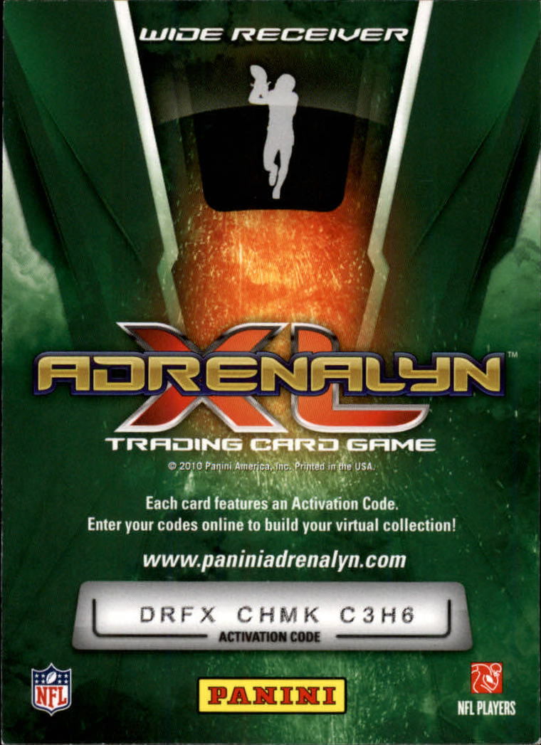 2010 Adrenalyn XL Football Card Pick