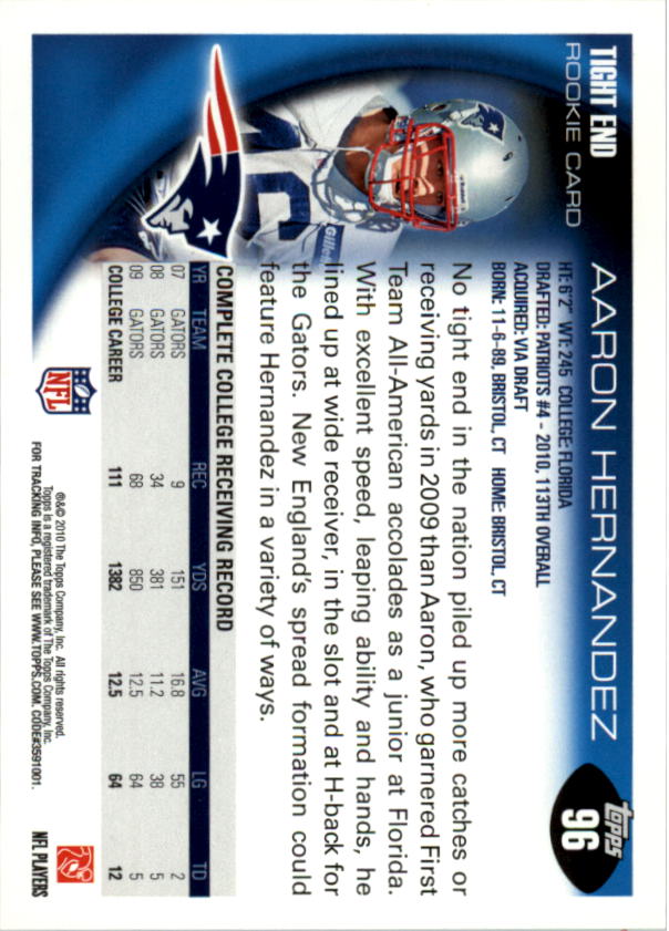 2010 Topps Football Part 1 - Picture 187 of 501