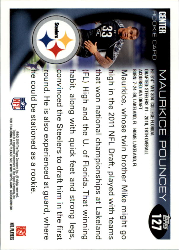 2010 Topps Football Part 1 - Picture 243 of 501