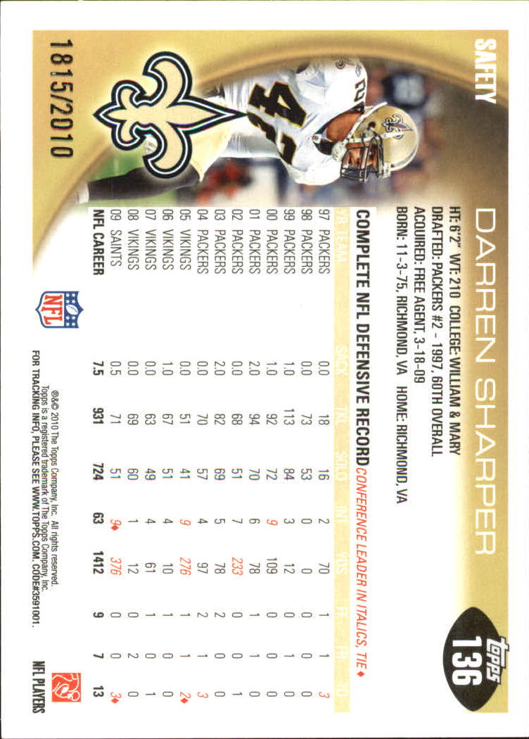 2010 Topps Fußball Teil 3 - Bild 99 von 321